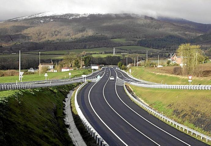 La carretera N-240, incluida en el proyecto. Foto: Pilar Barco
