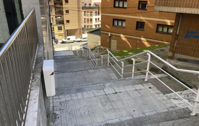 Uno de los ascensores urbanos se construirá en Foruak, mejorando así la accesibilidad en esta zona.