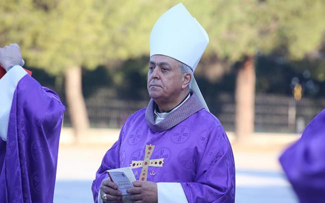 El obispo de Tenerife, Bernardo Álvarez.