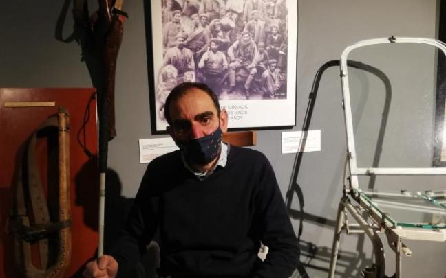 Iñaki Cornejo, en una reciente entrevista en su museo. Iñaki Cornejo, en una reciente entrevista en su museo.