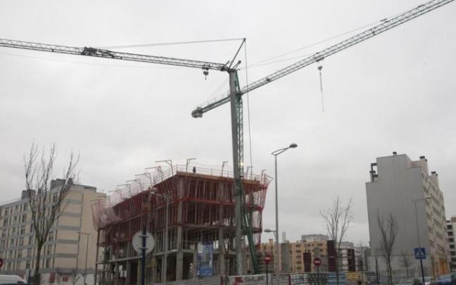 Construcción de viviendas en Vitoria.