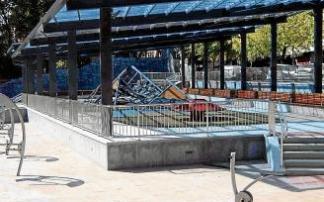 En septiembre se abrió parte de la plaza al público.