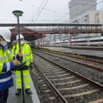 Imagen de archivo de las obras de la estación de Renfe en Atotxa.