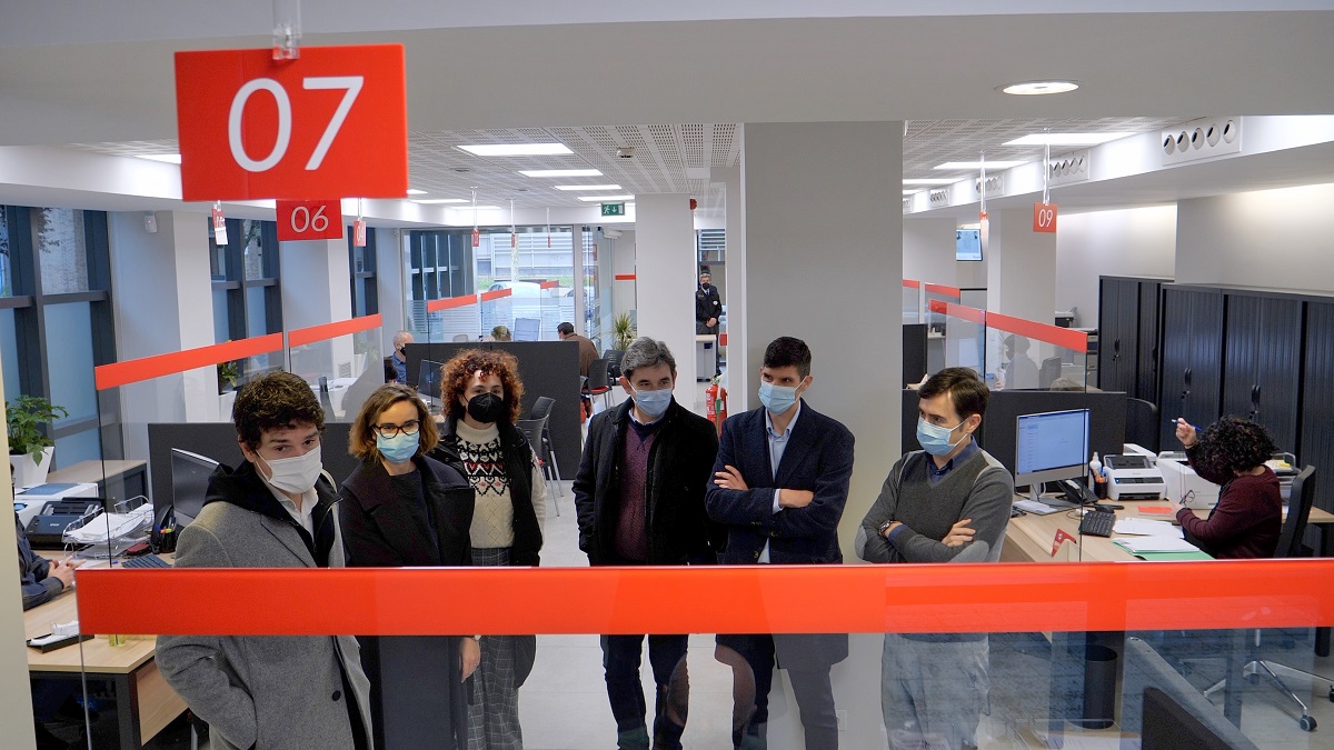 Oficina Gertu de Mungia durante su inauguración