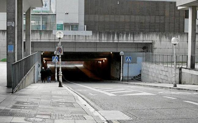 Vista lejana del edificio que albergará la comisaría. Foto: Jorge Muñoz