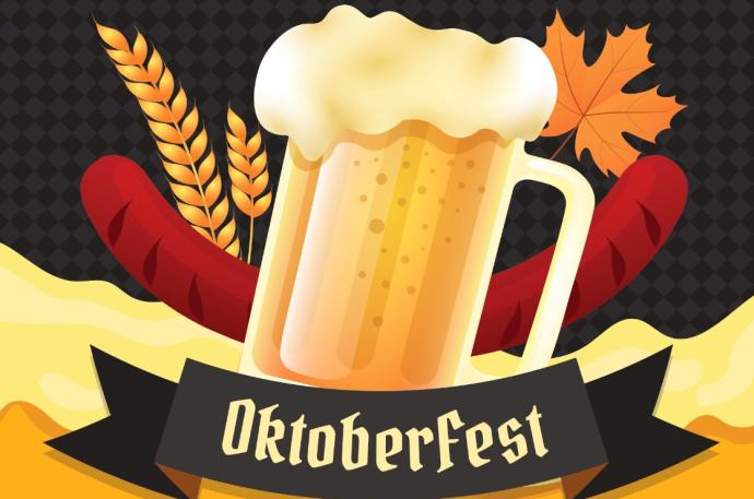 Cartel promocional de la Oktoberfest de la calle Gorbea.