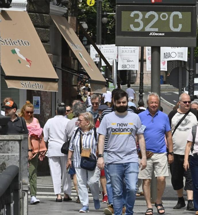 Los termómetros llegarán hasta los 35 grados.