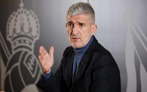 Roberto Olabe, en una rueda de prensa. Roberto Olabe, en una rueda de prensa.