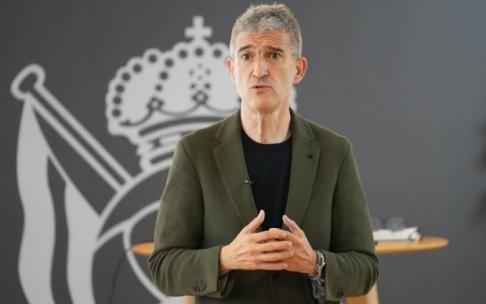 Roberto Olabe, durante una comparecencia