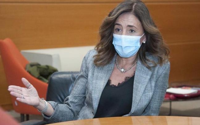 La consejera de Autogobierno, Olatz Garamendi La consejera de Autogobierno, Olatz Garamendi