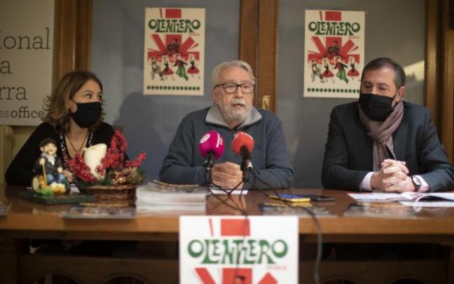Miren García, Xabier Martínez y Patxi Pérez.