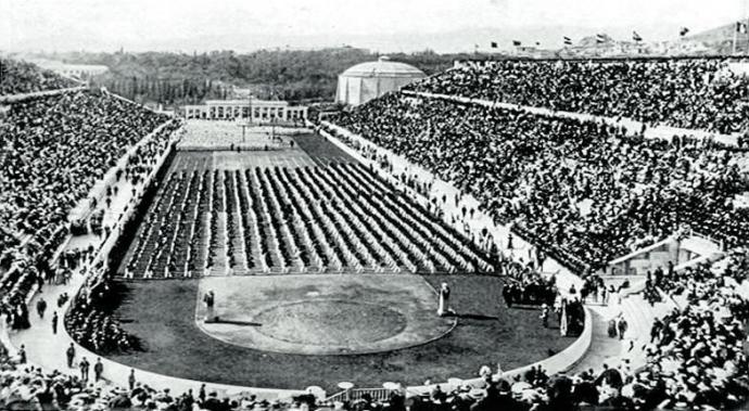 El estadio olímpico de Berlín, en los Juegos de 1936