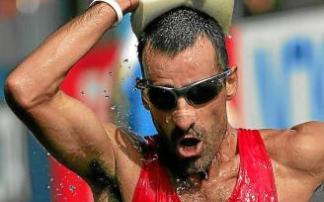 Jesús Ángel García Bragado, en sus octavos Juegos con 51 años. Foto: Efe