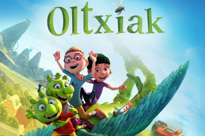 La cinta infantil en euskera 'Oltxiak' llega este viernes a los cines.