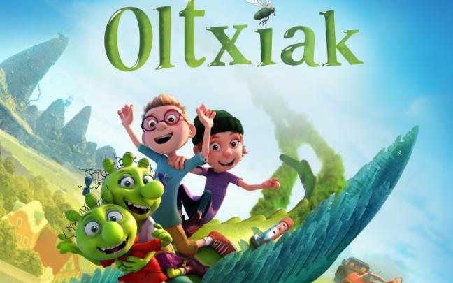 La cinta infantil en euskera 'Oltxiak' llega este viernes a los cines. La cinta infantil en euskera 'Oltxiak' llega este viernes a los cines.