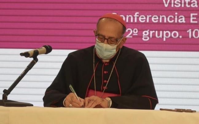 El cardenal presidente de la Conferencia Episcopal Española (CEE), Juan José Omella. El cardenal presidente de la Conferencia Episcopal Española (CEE), Juan José Omella.