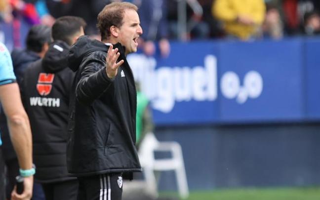 Arrasate: "Hemos hecho un gran partido y un gran esfuerzo" Arrasate: "Hemos hecho un gran partido y un gran esfuerzo"
