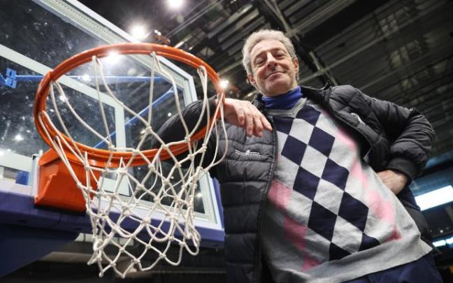Pablo Bretos, presidente de la Federación Navarra de Baloncesto