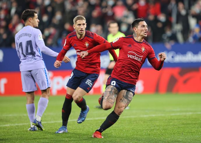 El Chimy corre a celebrar el gol donde ocurrieron los hechos