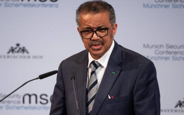 El director general de la Organización Mundial de la Salud (OMS), Tedros Adhanom Ghebreyesus