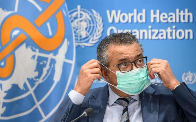 El director general de la Organización Mundial de la Salud (OMS), Tedros Adhanom Ghebreyesus. El director general de la Organización Mundial de la Salud (OMS), Tedros Adhanom Ghebreyesus.