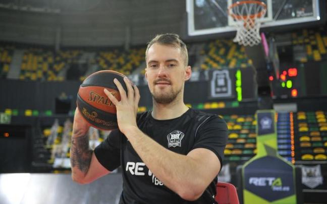 Ondrej Balvin, en el Bilbao Arena