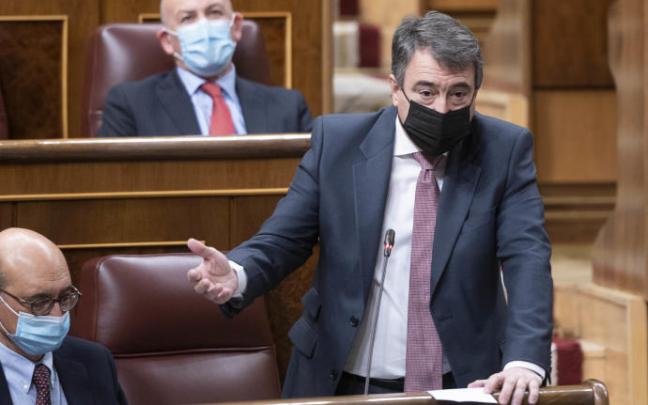 El portavoz del PNV en el Congreso de los Diputados, Aitor Esteban