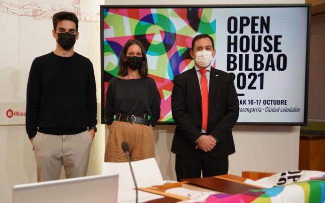 Presentación del Festival Open House Bilbao que se celebra este fin de semana.