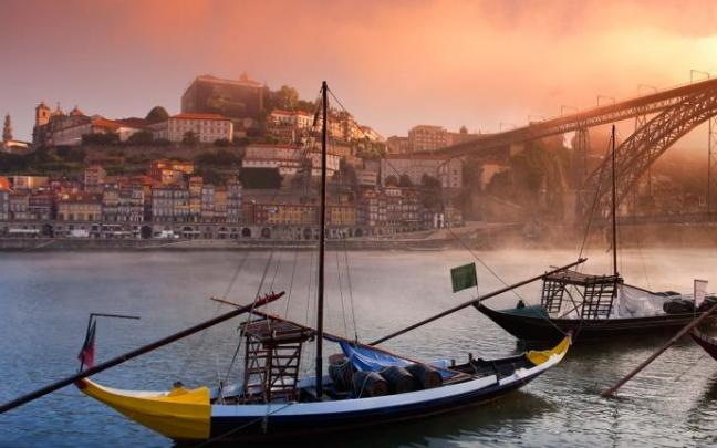 Vista de uno de los espacios con más encanto de la ciudad de Oporto.