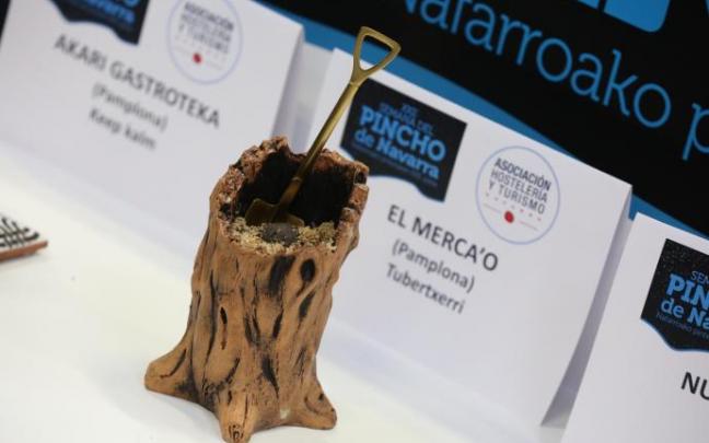 Imagen de detalle del pincho ganador Imagen de detalle del pincho ganador