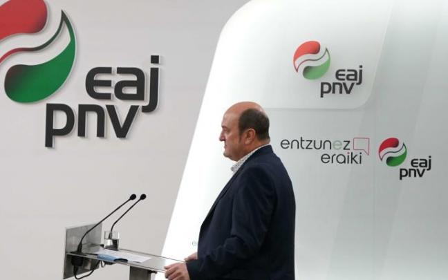 El presidente del EBB del PNV, Andoni Ortuzar