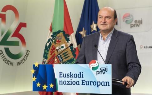 El presidente de la Ejecutiva del PNV, Andoni Ortuzar El presidente de la Ejecutiva del PNV, Andoni Ortuzar