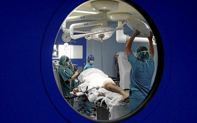 La actividad quirúrgica de la mañana ya se encuentra al 100% y la de la tarde se sitúa en el 80%. Foto: Pablo Viñas