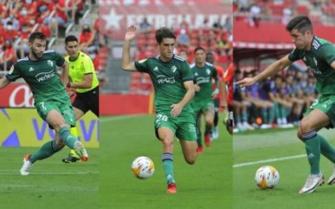 Jon Moncayola, Javi Martínez y Jesús Areso, en Mallorca. Jon Moncayola, Javi Martínez y Jesús Areso, en Mallorca.