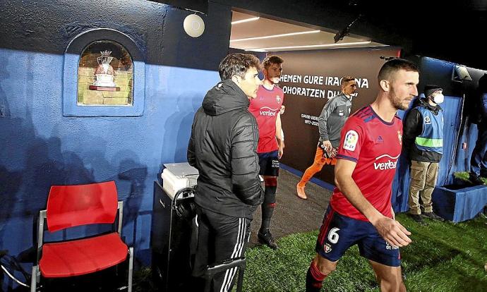Osasuna se encomienda sin éxito a San Fermín y David Beriáin