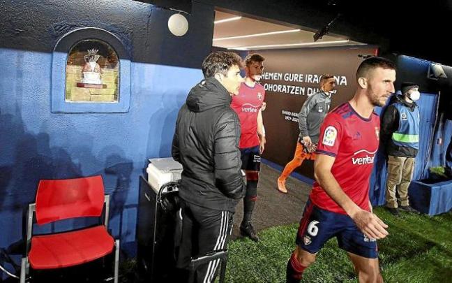 Osasuna se encomienda sin éxito a San Fermín y David Beriáin