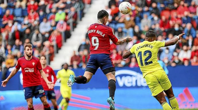 Remate con el que el Chimy Ávila marcó el sábado el gol de la victoria.