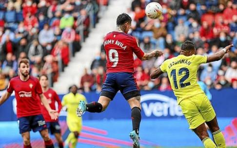 Remate con el que el Chimy Ávila marcó el sábado el gol de la victoria.