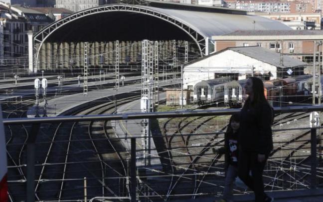 El TAV llegará a Bilbao a la estación de Abando El TAV llegará a Bilbao a la estación de Abando