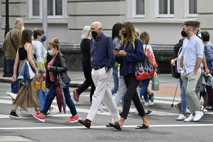 La pandemia sigue a la baja en Euskadi, que registra 346 contagios