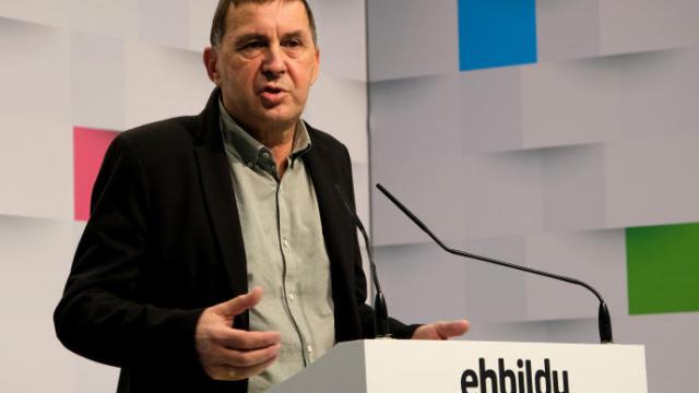 El coordinador de EH Bildu, Arnaldo Otegi