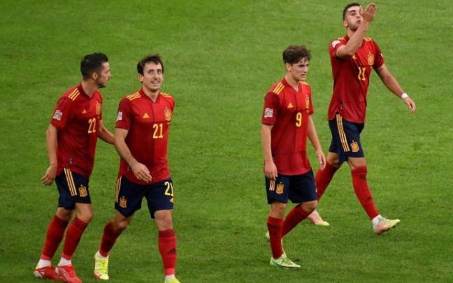 Oyarzabal, protagonista en la victoria de España ante Italia Oyarzabal, protagonista en la victoria de España ante Italia