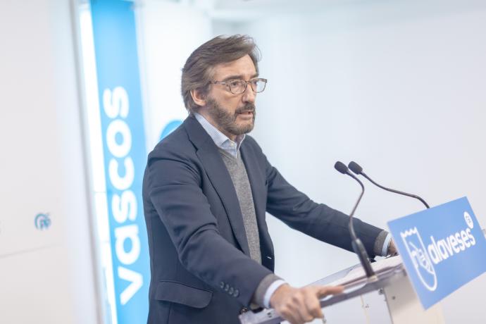 El presidente del PP de Araba, Iñaki Oyarzabal.