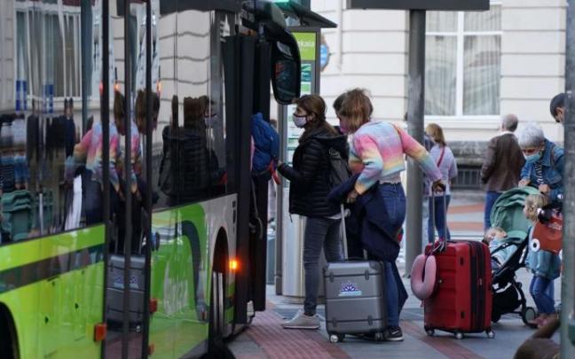 El estudio engloba todo el transporte público que funciona en Bizkaia como el servicio de Bizkaibus