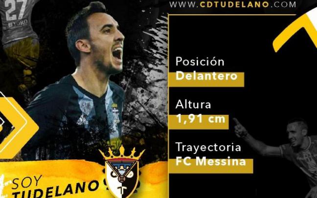 El Tudelano refuerza el ataque con la llegada del argentino Pablo Caballero