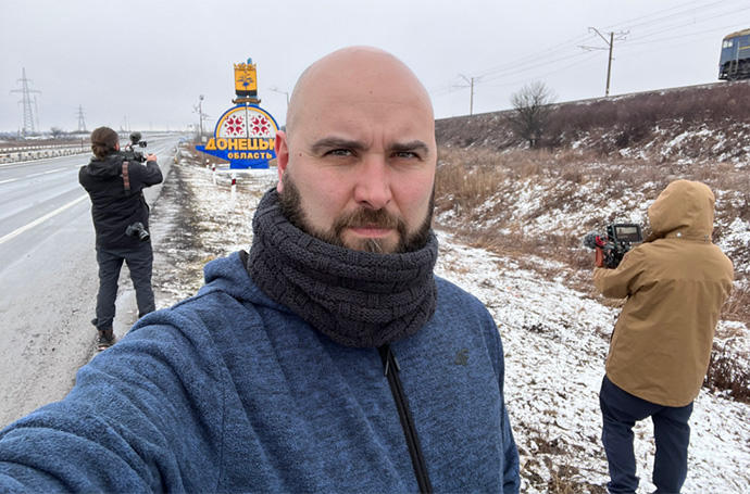 El periodista vasco Pablo González, detenido en Polonia el 28 de febrero.