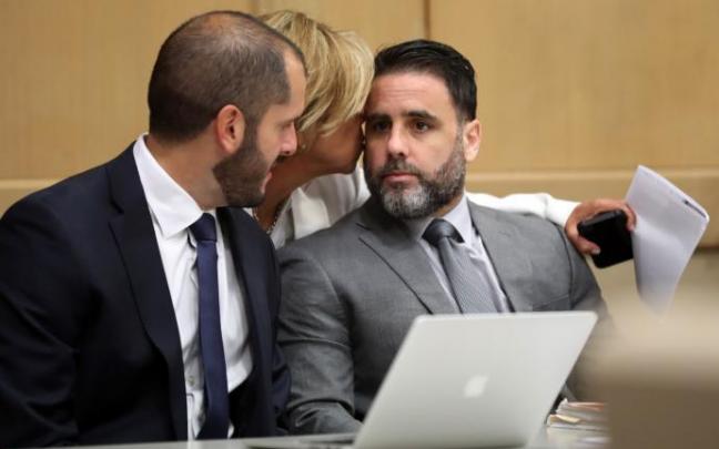 Pablo Ibar durante uno de sus juicios.