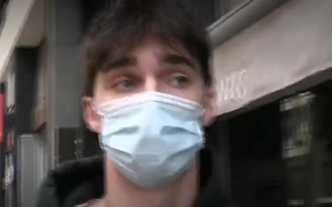 Pablo Urdangarin durante su encuentro con la prensa.