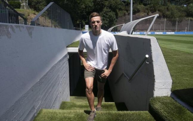 Pacheco, en las instalaciones de Zubieta.