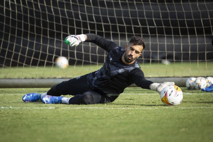 Pacheco, durante un entrenamiento de esta temporada.